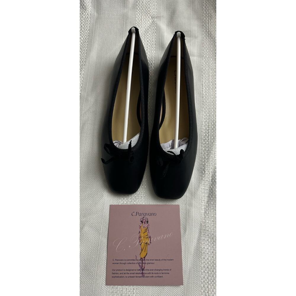 C. Paravano "Elena" Bowknot Ballet Flats